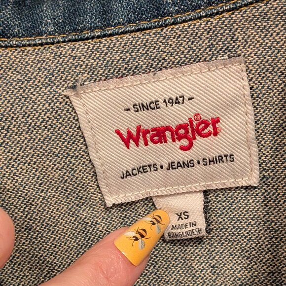 Wrangler Women’s Classic Denim Jacket Size XS – New Without Tags - Picture 1 of 4